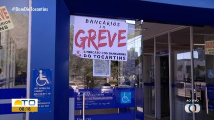 Agências bancárias realizam paralisação nesta quinta-feira (10)