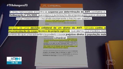 Linha de ônibus suspensa pela ANTT deixa passageiros sem garantia de gratuidade