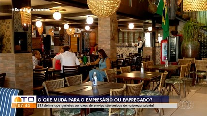 STJ define que gorjetas ou taxas de serviços são verbas salariais