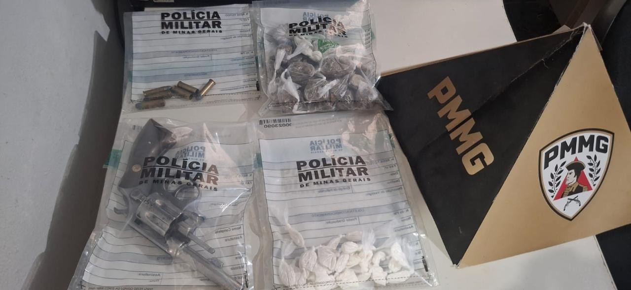 Homem é preso com drogas enterradas perto de bananeira em Virgolândia