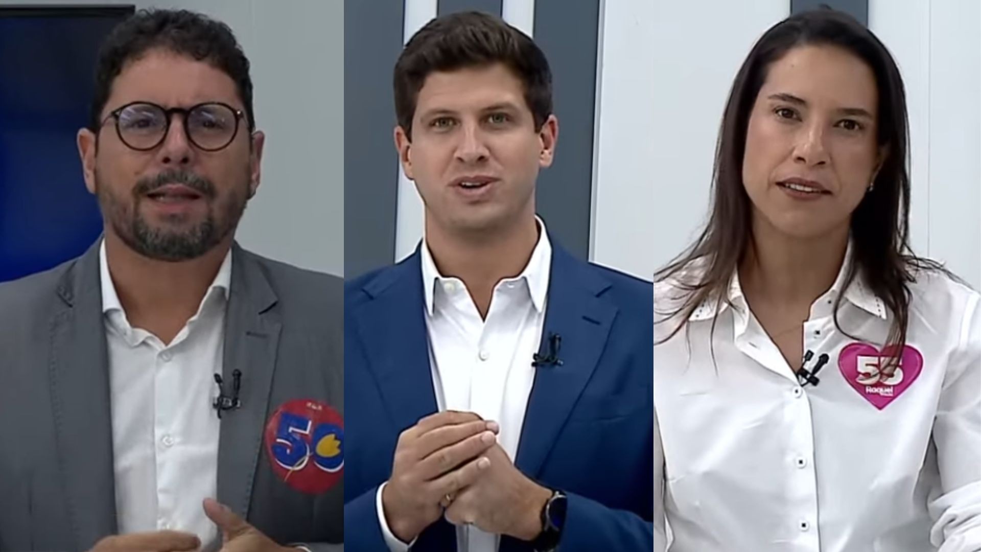 Debate com candidatos ao governo tem críticas a fala sobre laqueadura, acusações de 'supersalário' e impostos para bets