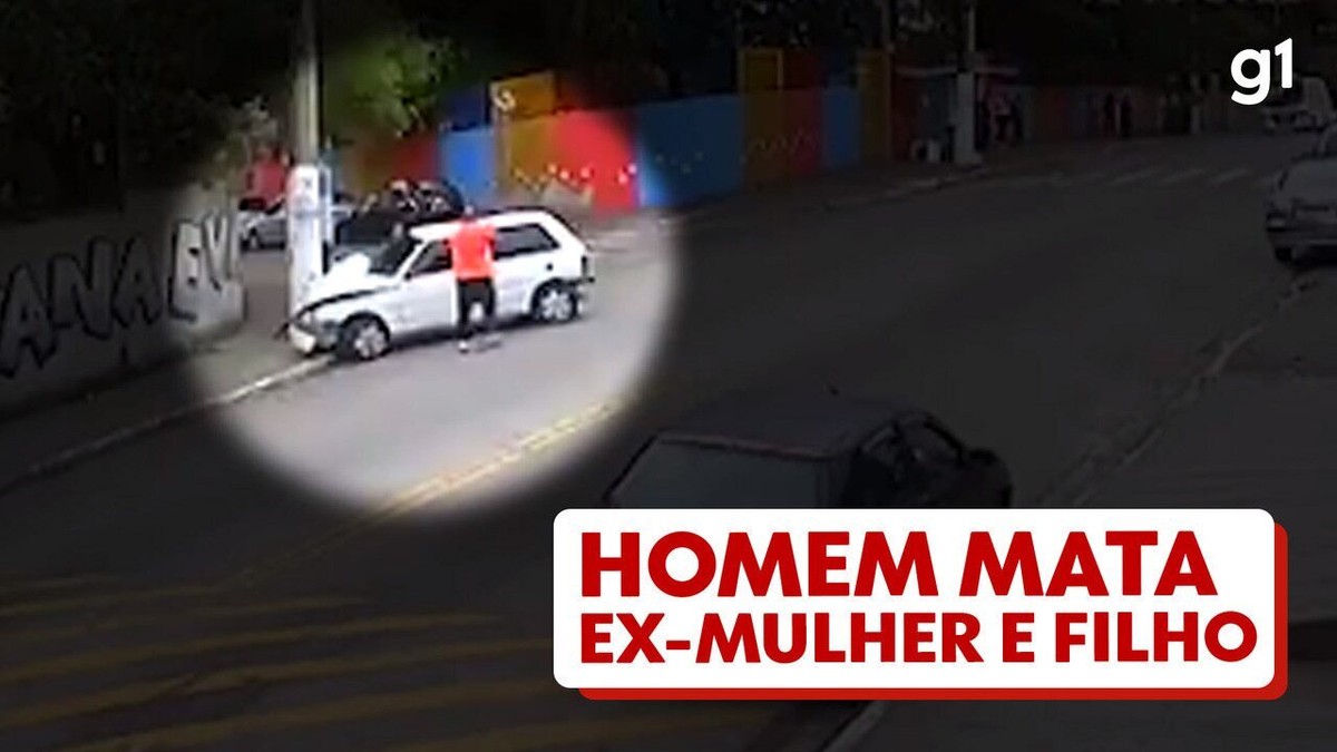 Vídeo Mostra Homem Atirando Em Ex Mulher E Filho Em Frente A Escola Em