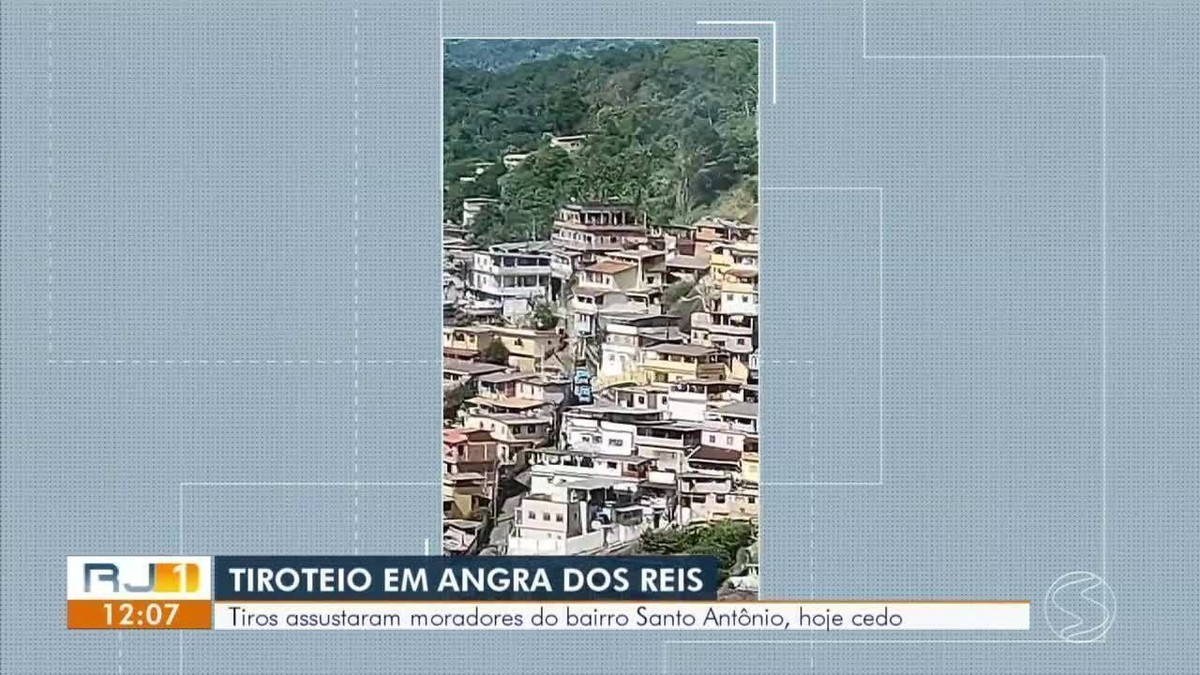 Tiroteio Assusta Moradores Do Morro Do Santo Antônio Em Angra Dos Reis Sul Do Rio E Costa 9649