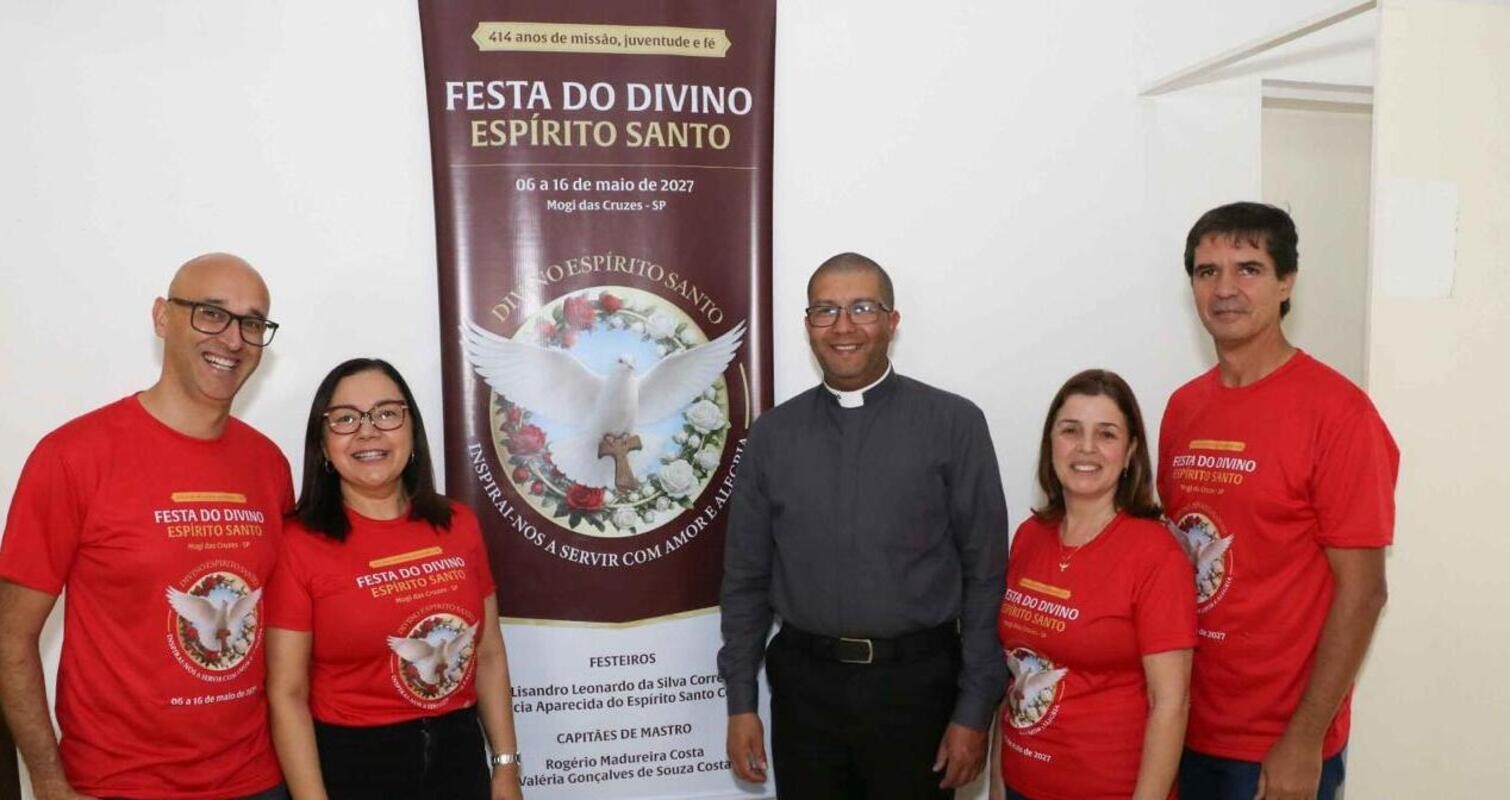 Festa do Divino Espiríto Santo de Mogi das Cruzes divulga o tema da edição de  2027