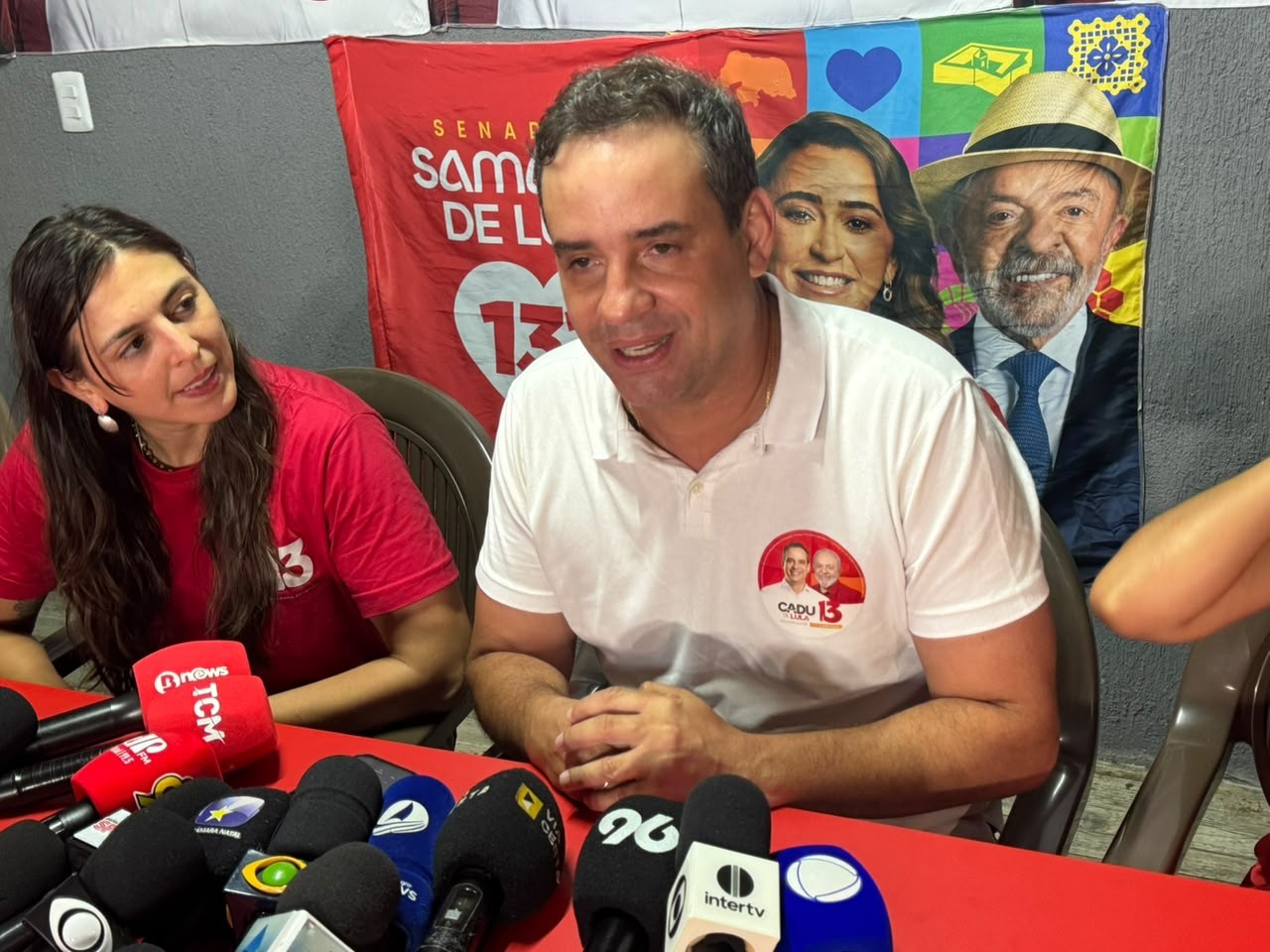 Cadu de Lula (PT) diz que 'coração é só gratidão' após avançar ao 2º turno no RN