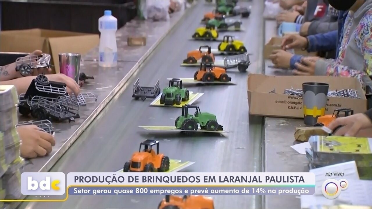 Fábricas de brinquedos de Laranjal Paulista comemoram aumento nas ...