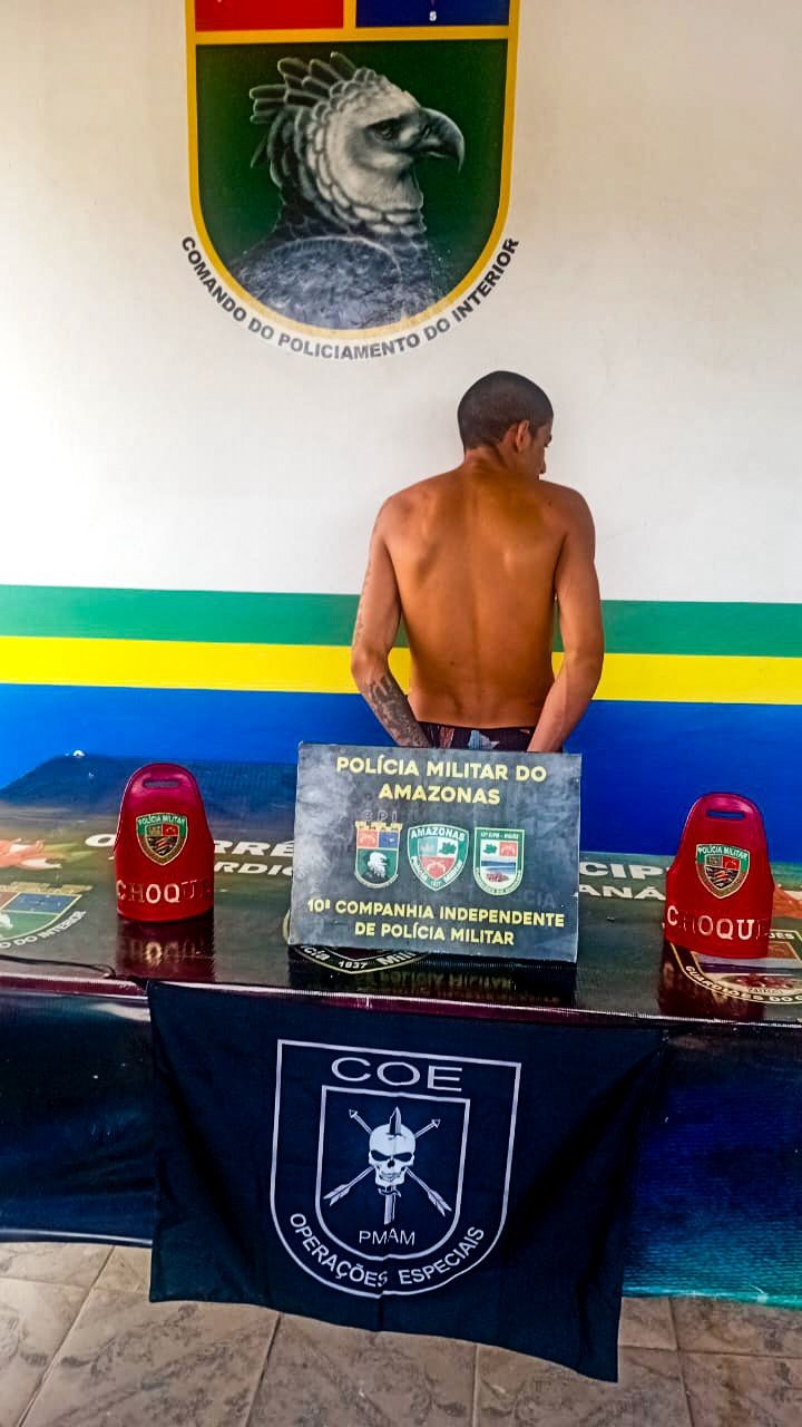 Detento que participou de fuga em massa de presídio no AM é encontrado em residência; oito seguem foragidos