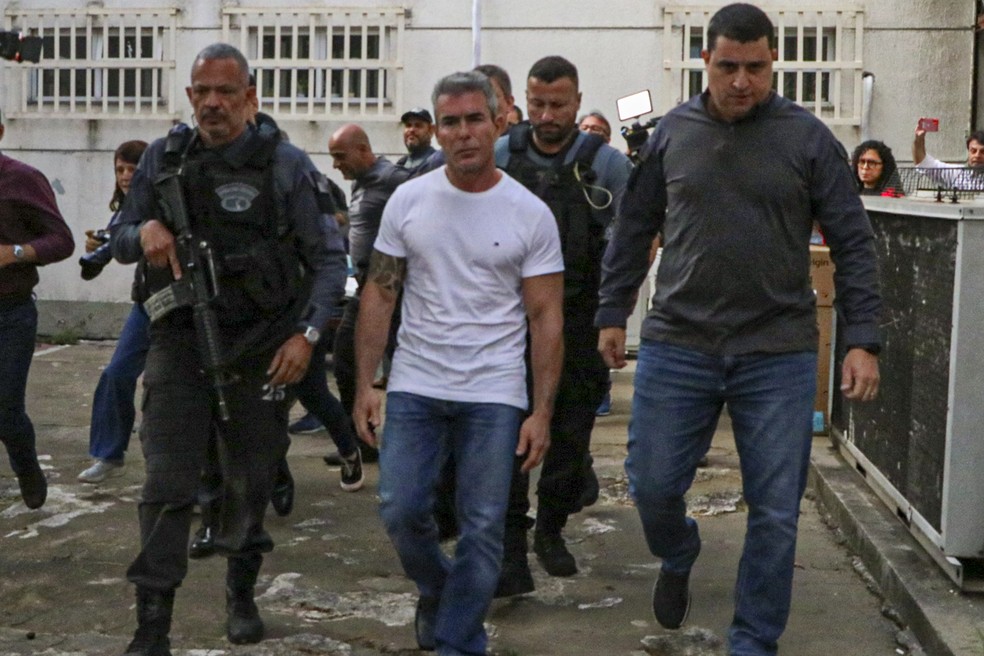 Rogério de Andrade, maior bicheiro do Rio, é preso na manhã desta terça-feira, 29, no Rio de Janeiro — Foto: José Lucena/TheNews2/Estadão Conteúdo