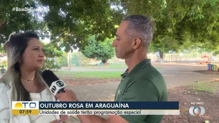 Unidades básicas de saúde em Araguaína terão programação em alusão ao Outubro Rosa