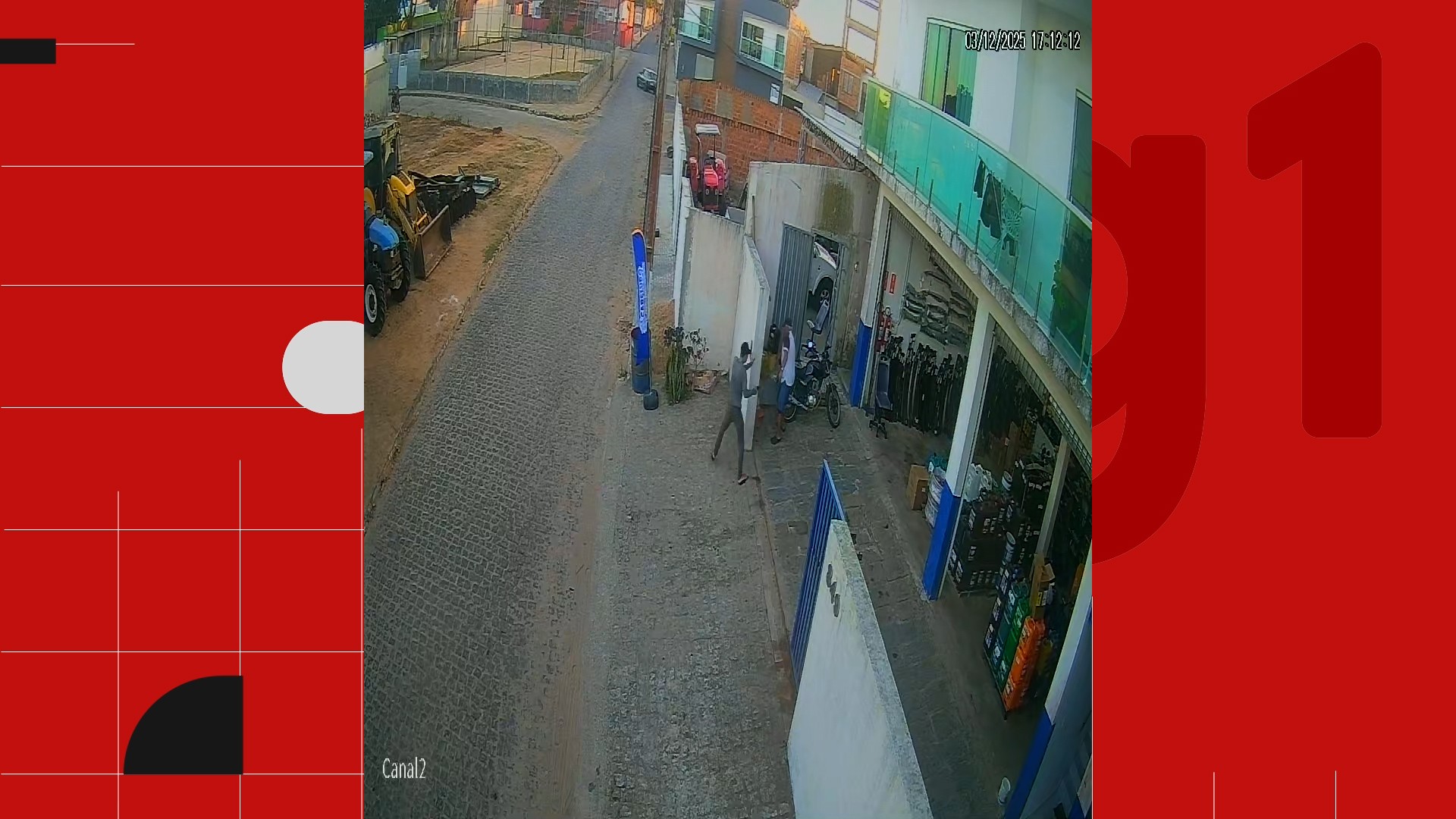 Quatro homens são presos e um é morto após tentativa de assalto a loja no Brejo da Paraíba; VÍDEO