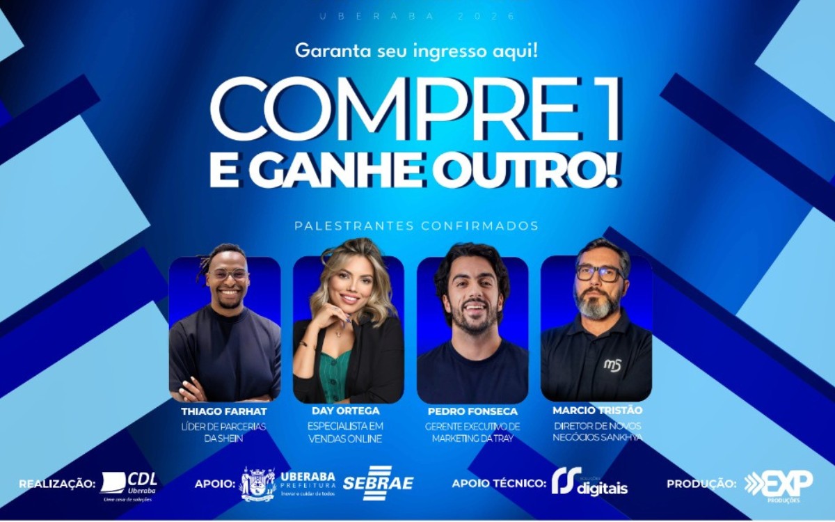 ExpoCommerce: evento reúne setor de varejo digital pela primeira vez em Uberaba 