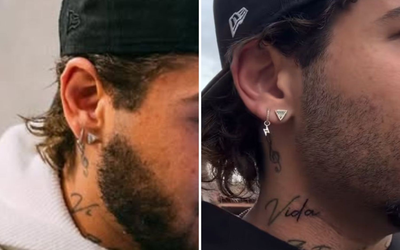 Zé Felipe muda tatuagem que fez em homenagem a Virginia: 'Vida'