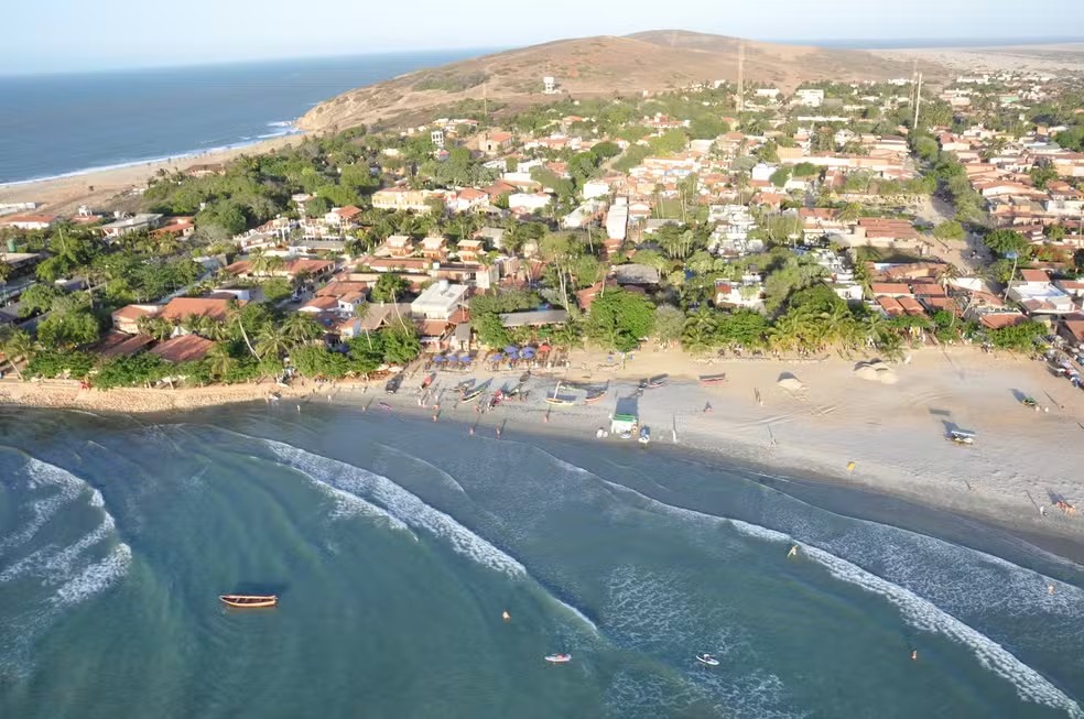 Área do Parque Nacional de Jericoacoara é uma das áreas protegidas no Ceará. — Foto: Jessyca Marques/Divulgação