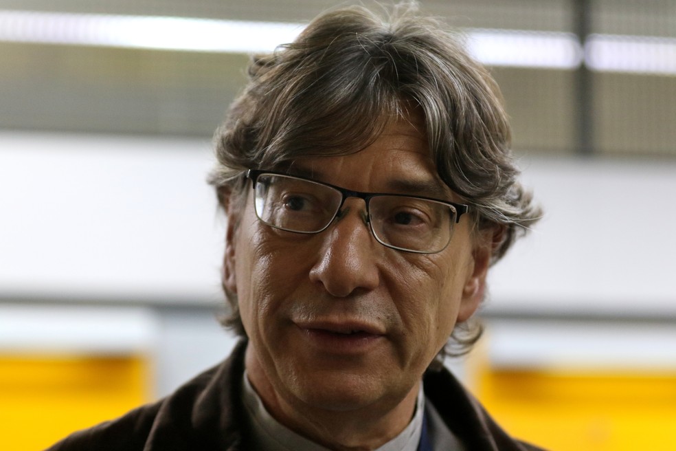 Marcio Pochmann, presidente do IBGE, enfrenta crise interna — Foto: Tânia Rêgo/Agência Brasil