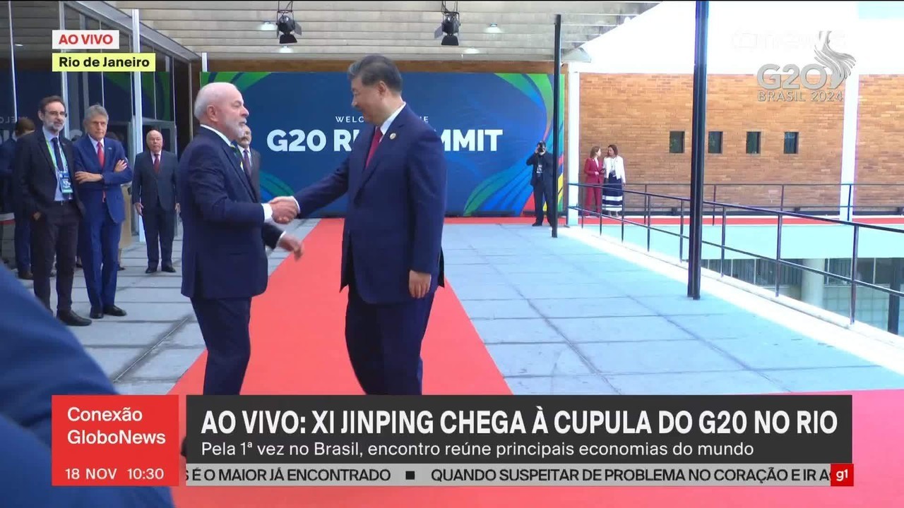 Depois de participar do G20, Lula recebe nesta quarta o presidente da China, Xi Jinping