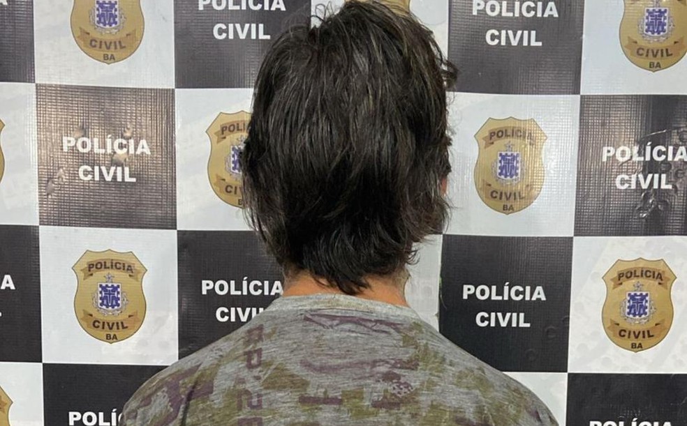 Homem é preso em Santa Cruz Cabrália suspeito de estupro de vulnerável — Foto: Delegacia de Santa Cruz Cabrália