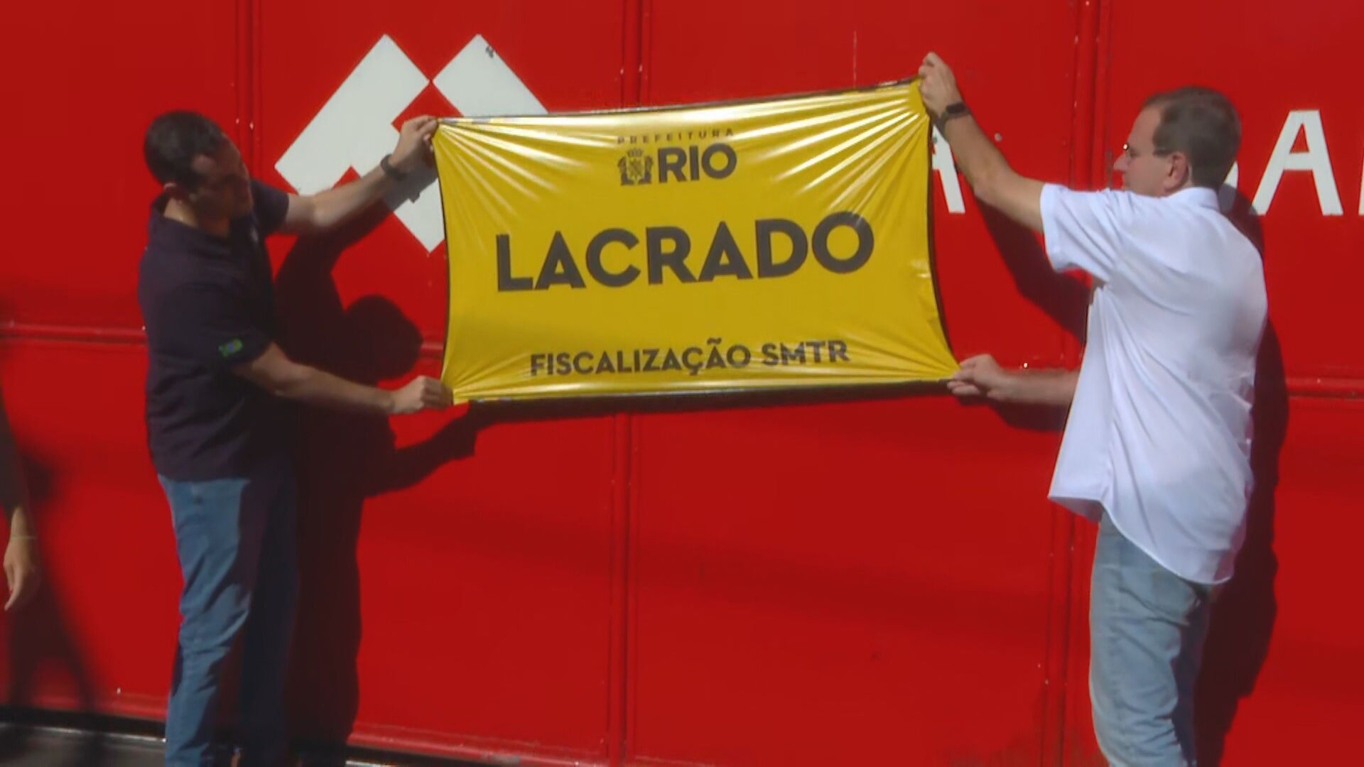 Prefeitura lacra garagem de ônibus das Viações Real e Vila Isabel