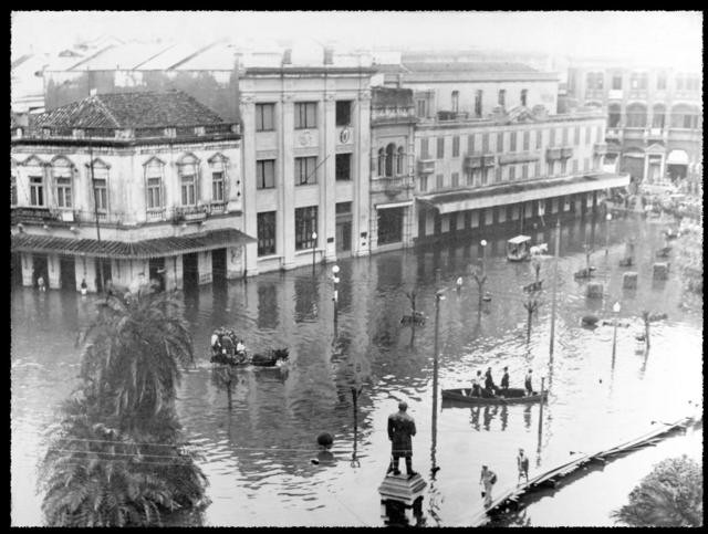 Autor de livro sobre enchente de 1941 ficou ilhado em bairro alagado de Porto Alegre