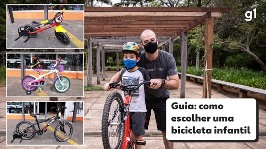 Como escolher bicicleta infantil na faixa de 2 a 6 anos: aros 12 e 14 - Programa: G1 Guia de compras 