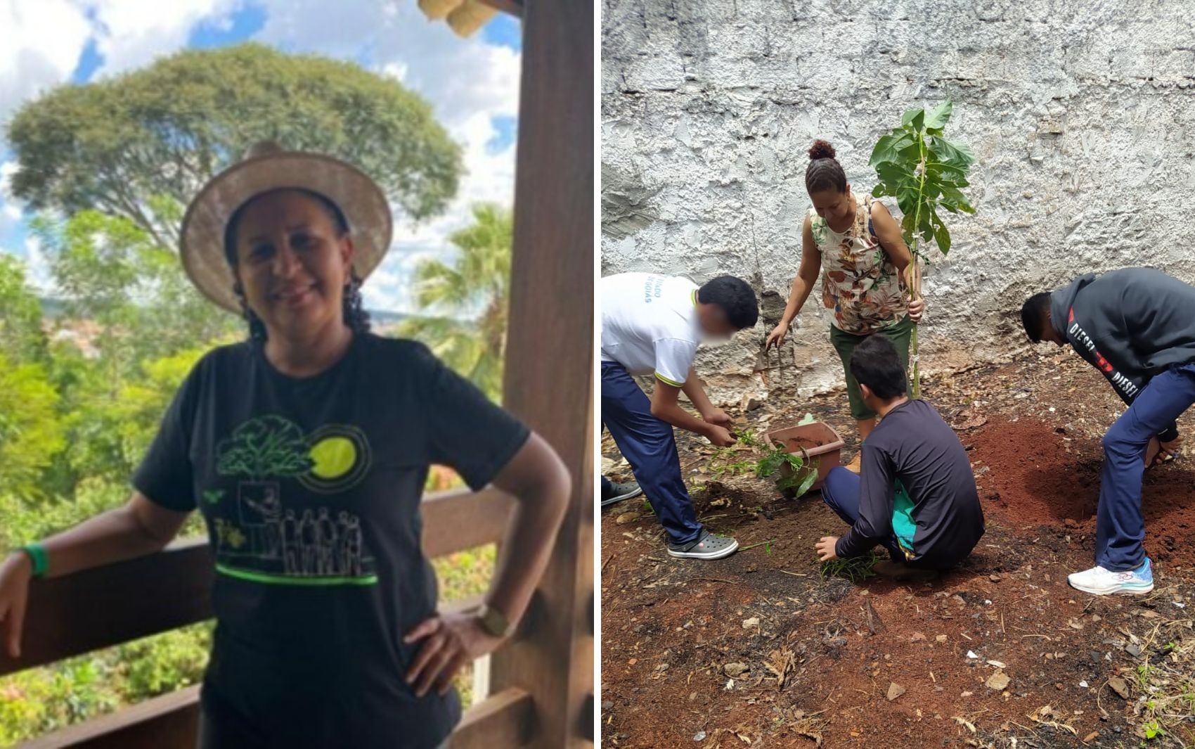 Professora de Goiânia está entre finalistas do Prêmio Educador Nota 10 com projeto de minifloresta