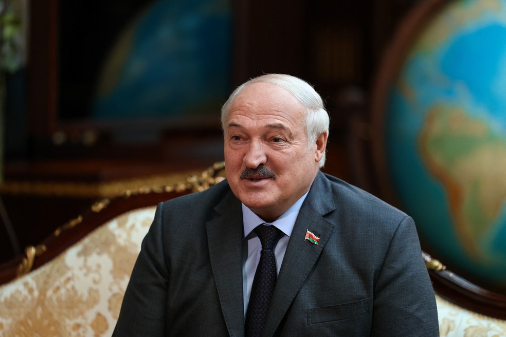 Presidente belarusso Alexander Lukashenko — Foto: Ministério das Relações Exteriores da Rússia/Reprodução via REUTERS