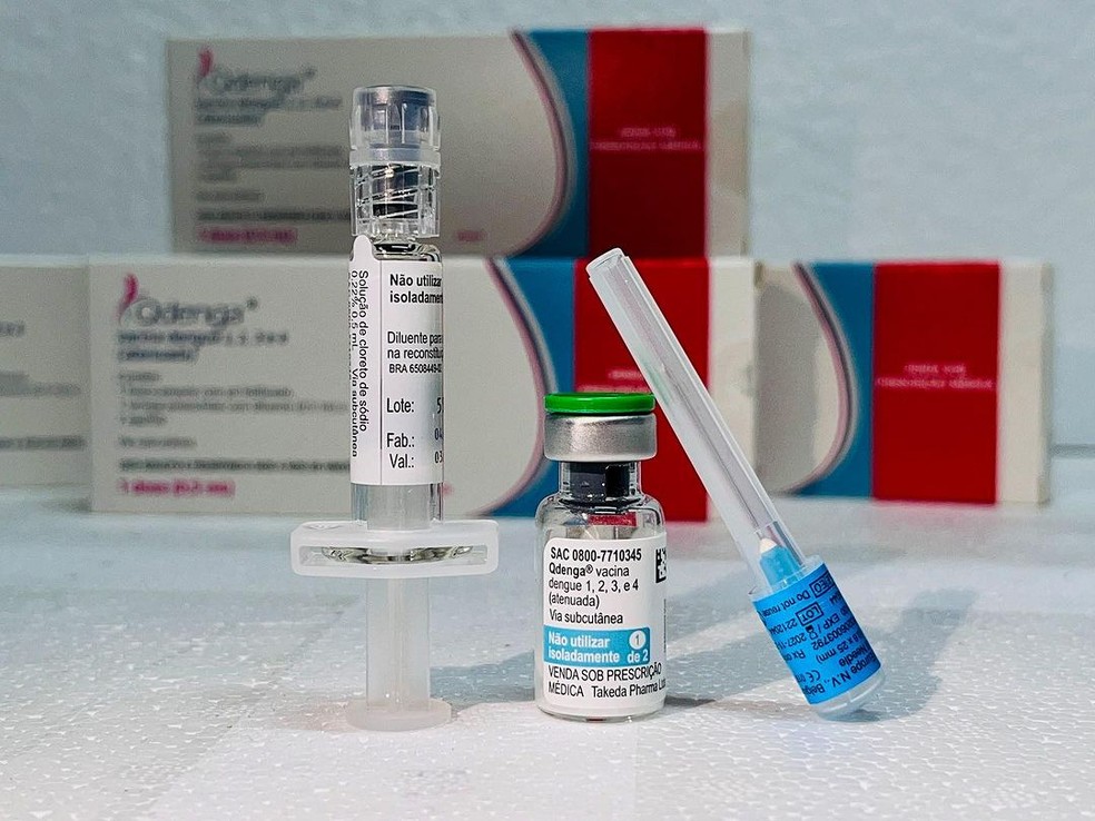 Vacina contra a dengue começa a ser aplicada no Ceará em maio. — Foto: Governo do Ceará/Reprodução
