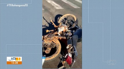Mulher fica ferida após acidente em Gurupi