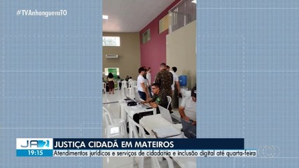 Projeto Justiça Cidadã é realizado em Mateiros; saiba mais