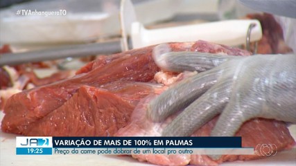 Preço da carne pode variar de um local para outro em Palmas; saiba mais