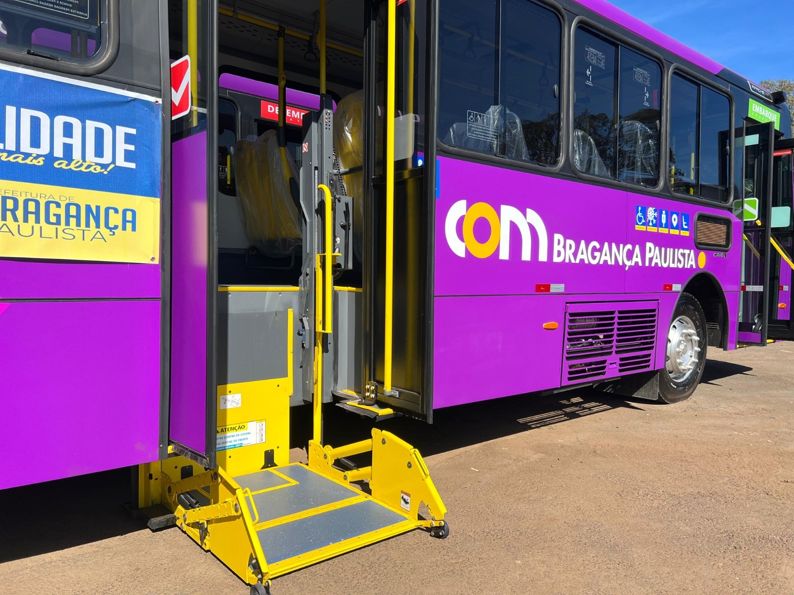 Prefeitura de Bragança Paulista entrega 38 novos ônibus em 2025 e amplia frota