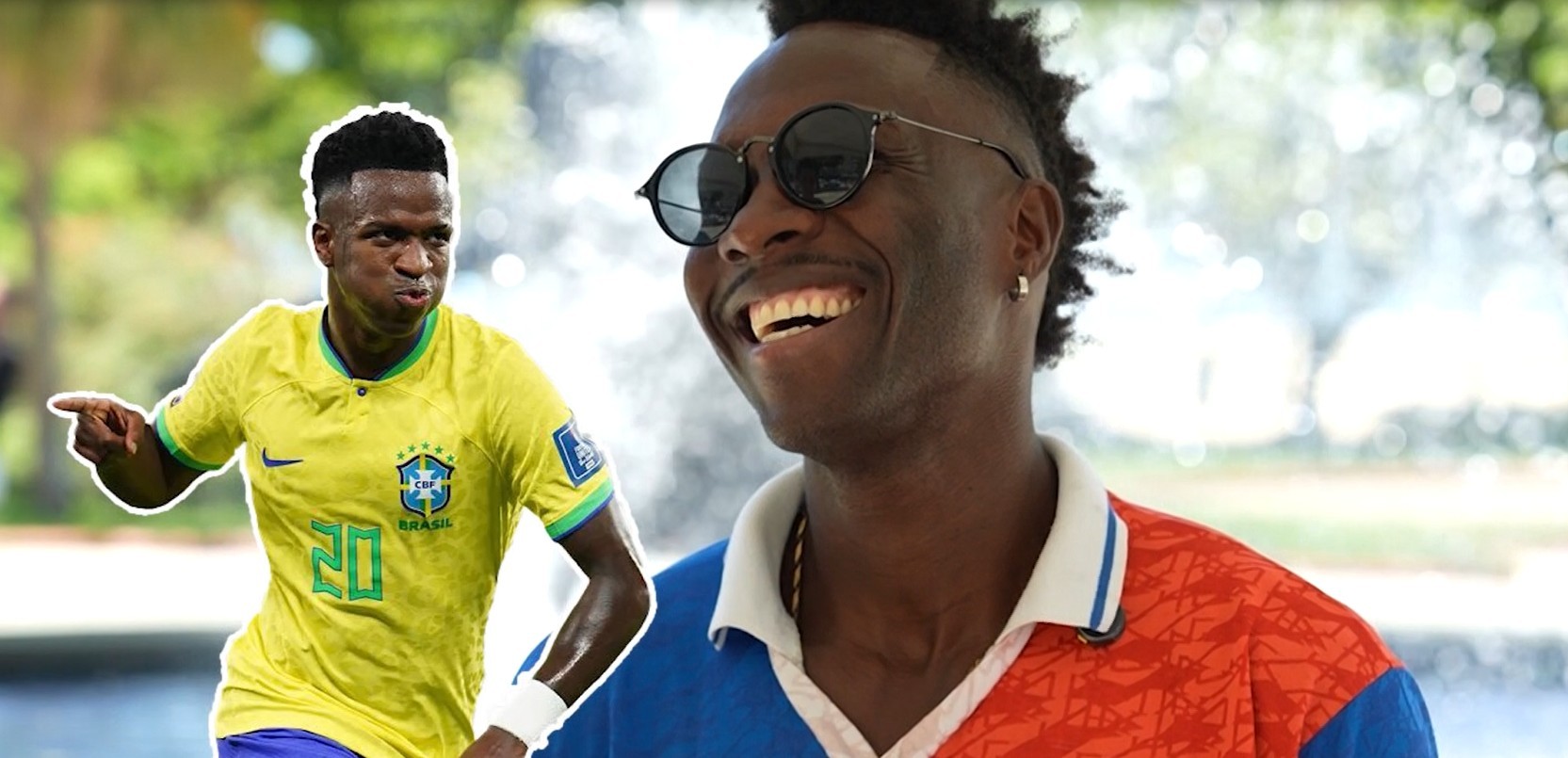 ‘Sósia’ de Vini Jr., haitiano aposta em vitória do Brasil na Copa do Mundo