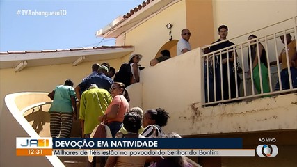 Fé e devoção do Senhor do Bonfim reúne milhares de fiéis em povoado no Tocantins