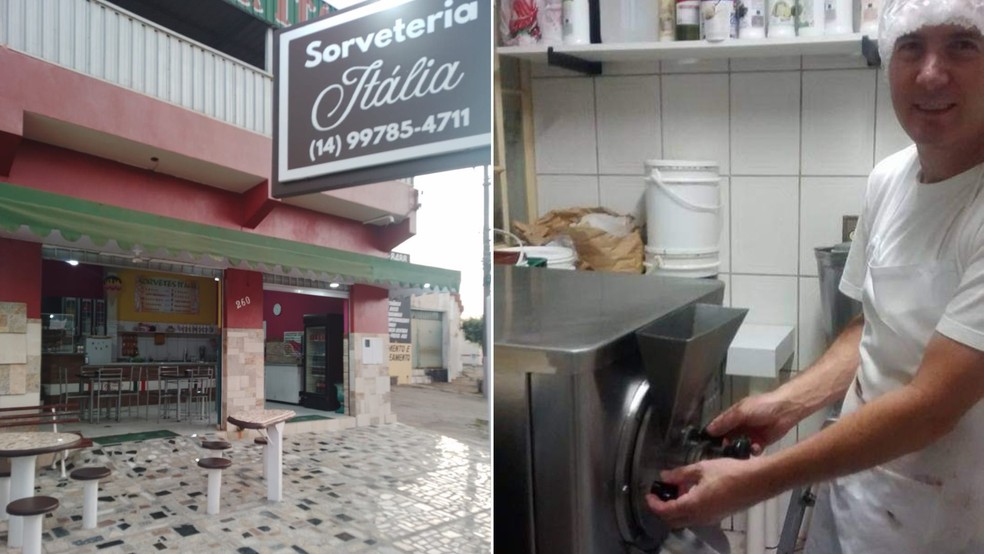 'Sorvete do Bem' foi idealizado por sorveteiro e nutricionista de Tupã (SP) — Foto: Arquivo pessoal