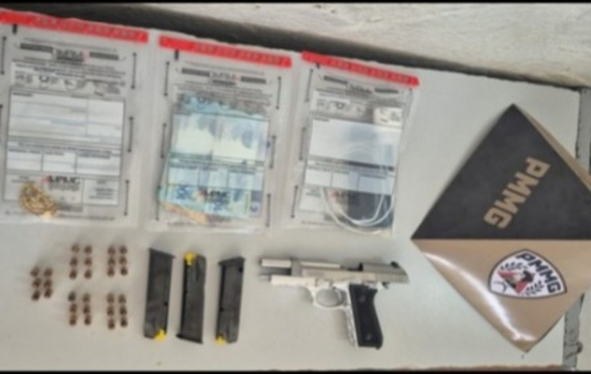 Armas, joias e R$ 413 mil são apreendidos em operação de combate ao crime organizado no Norte de MG