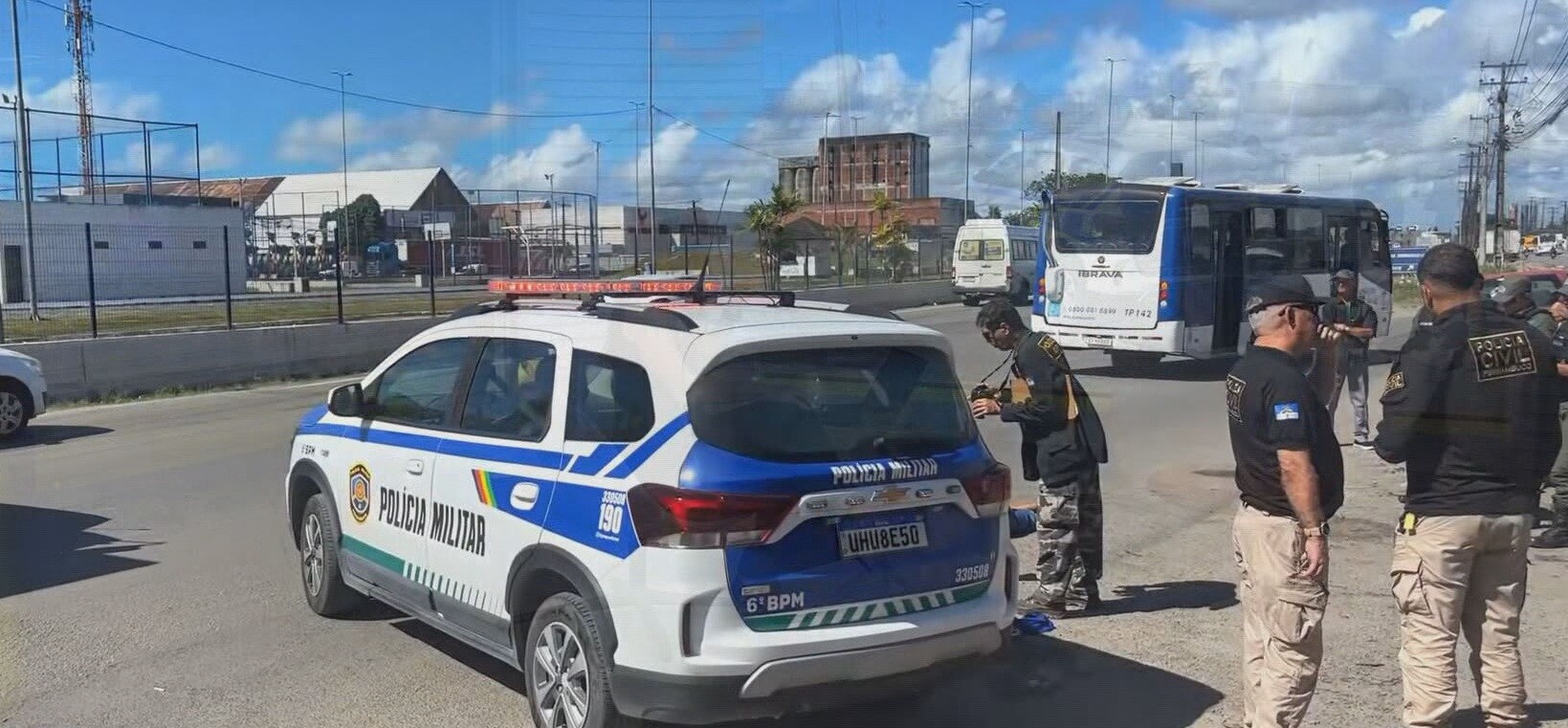 Motociclista de aplicativo é assassinado a tiros na BR-101
