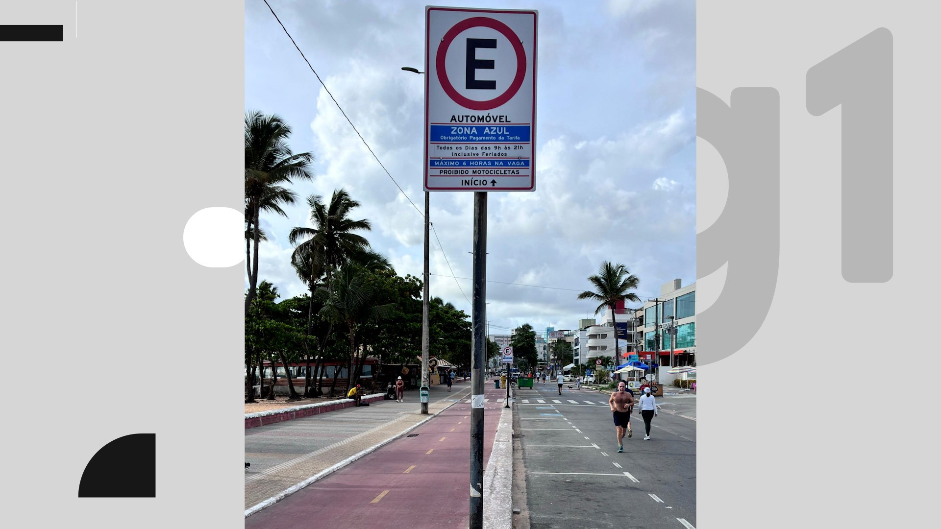Zona Azul na orla de João Pessoa começa a valer em três avenidas a partir do sábado (28), diz Semob-JP