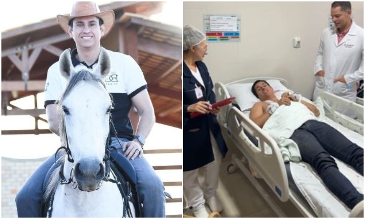 Deputado Domingos Neto cai de cavalo e fratura clavícula durante cavalgada