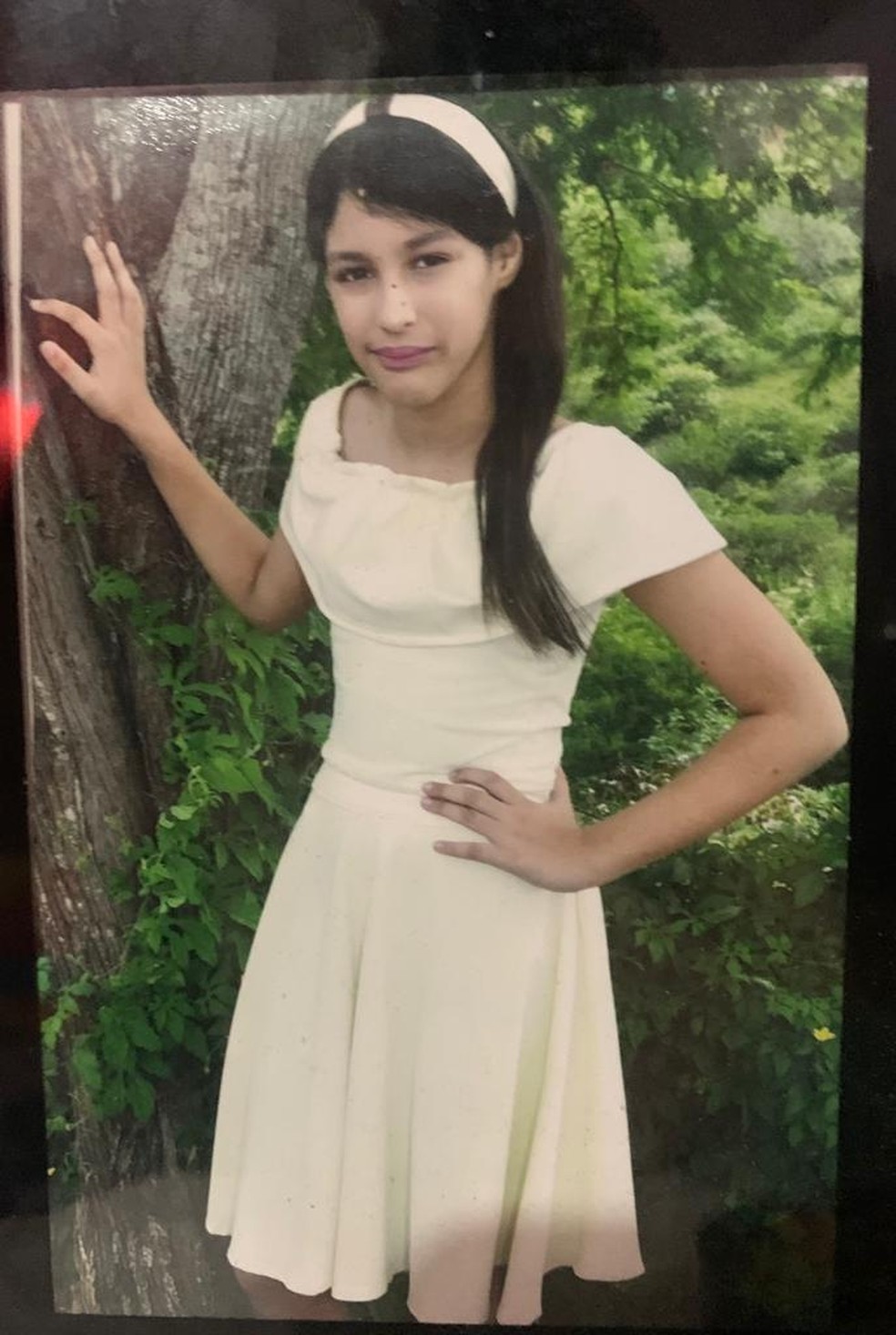 Victória Aragão, de 14 anos, foi achada morta dois dias depois de desaparecer em Galante, Campina Grande — Foto: Amy Nascimento/TV Paraíba