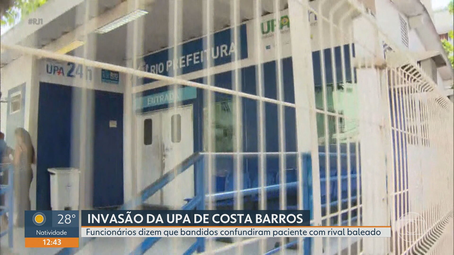 Bandidos invadem UPA de Costa Barros e confundem pacientes com rivais baleados