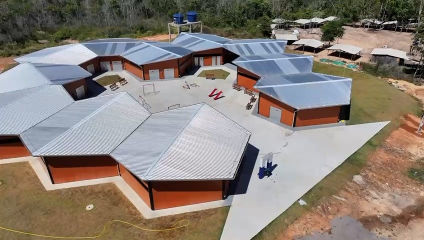 Escola Estadual Indígena Enawenê-Nawêessa — Foto: Seduc-MT