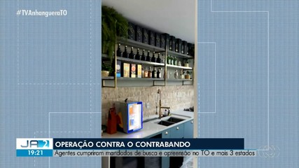 PF cumpre mandado de busca e apreensão no TO e mais três estados contra contrabando