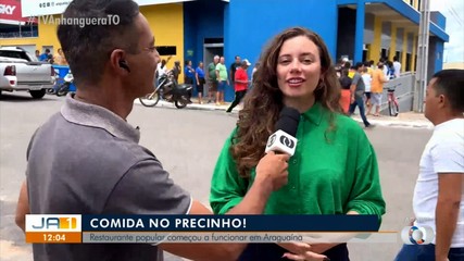 Restaurante Popular de Araguaína volta a funcionar