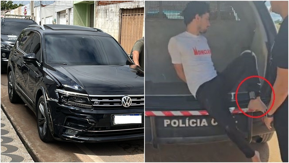 Romário Raoni Pereira Agostinho, de 31 anos, foi preso após matar servidor atropelado em saída de festa. — Foto: Reprodução
