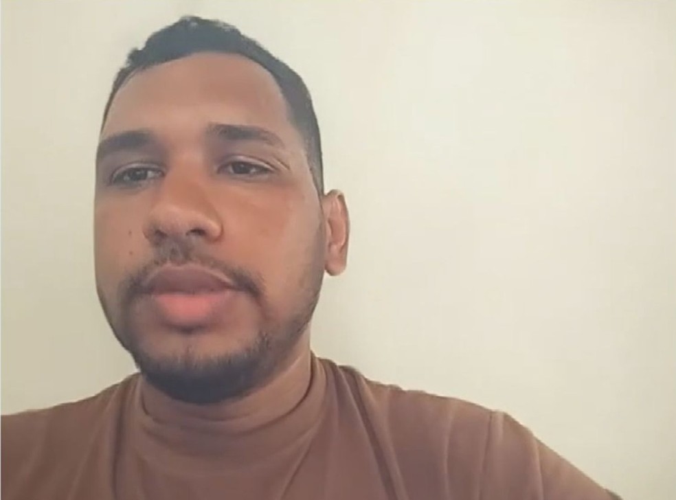 Victor Gabriel Oliveira é suspeito de envolvimento na morte da cantora gospel Sara Mariano — Foto: Reprodução/TV Bahia