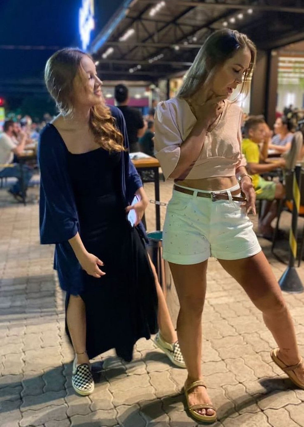 Filha publicou homenagem para a mãe nas redes sociais. — Foto: Redes sociais