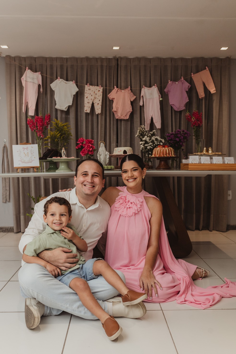 Família de Maria Eduarda — Foto: Arquivo Pessoal