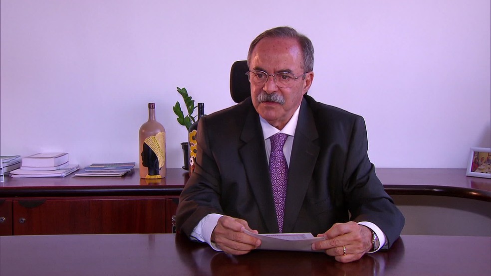 Secretário de Justiça e Direitos Humanos de Pernambuco, Pedro Eurico — Foto: Reprodução/TV Globo