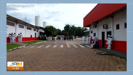 Trabalhadores de frigorífico intoxicados com amônia estão internados em hospital