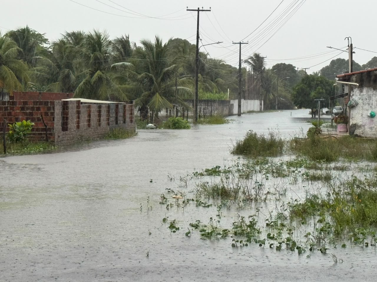 Natal registra chuva acima de 90 mm; veja volumes por bairro
