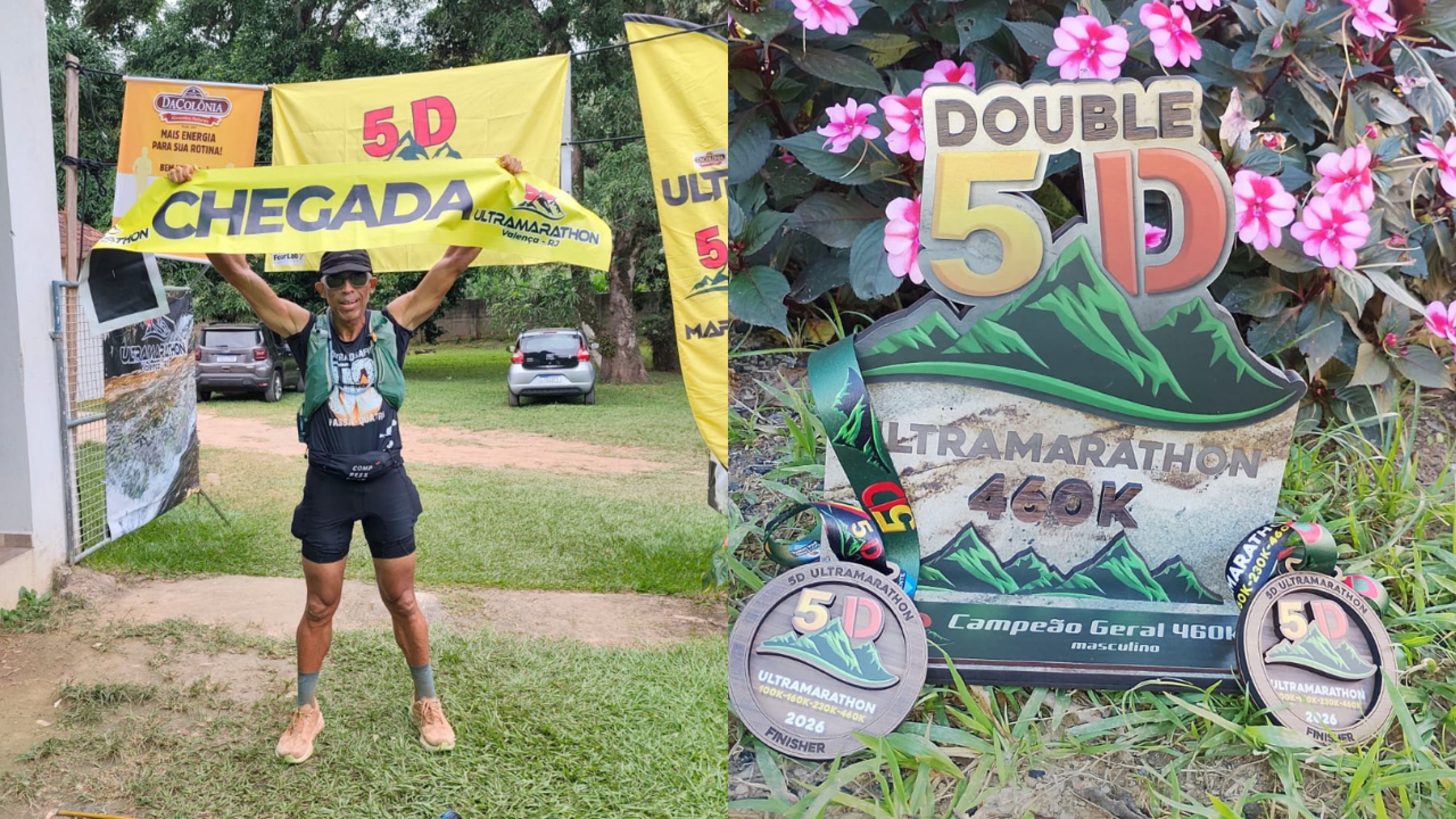 Alagoano vence ultramaratona de 460 km no RJ após quatro dias de prova extrema